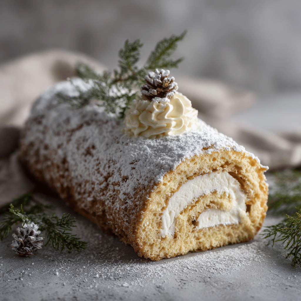 Delight in This 5-Star Vanilla Yule Log Recipe