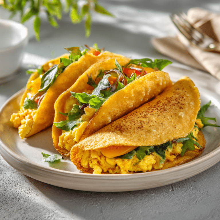 Savory Pancake Tacos Recipe