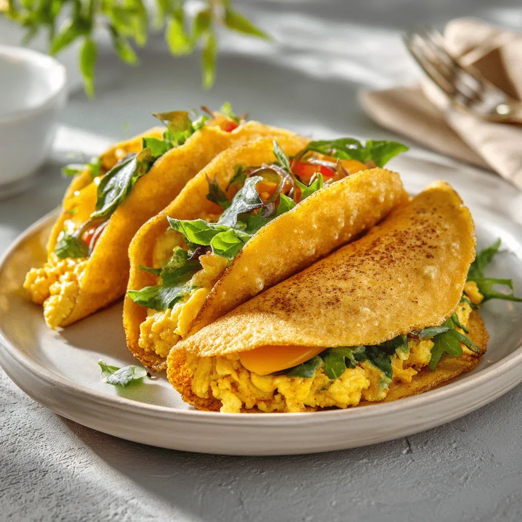 Savory Pancake Tacos Recipe