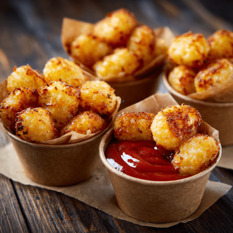 Crispy Gnocchi Snack Cups Recipe