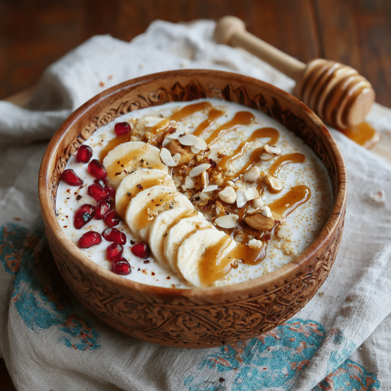 Creamy Vanilla Millet Breakfast Bowl Recipe