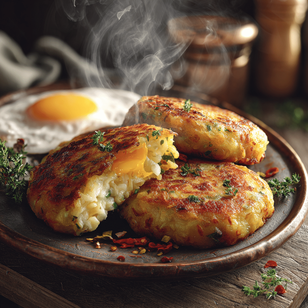 Savory Potato & Egg Breakfast Patties Recipe