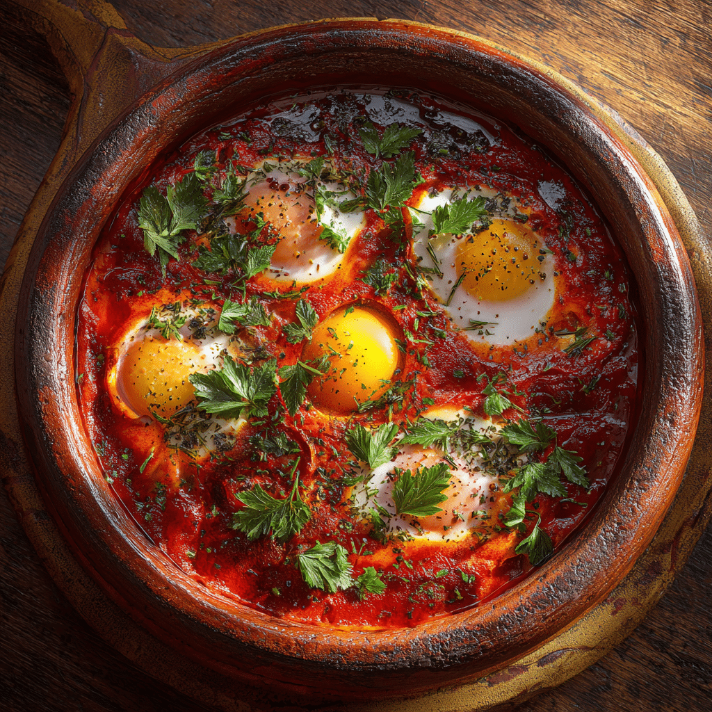 Savory Tomato Egg Breakfast Clay Bake Recipe