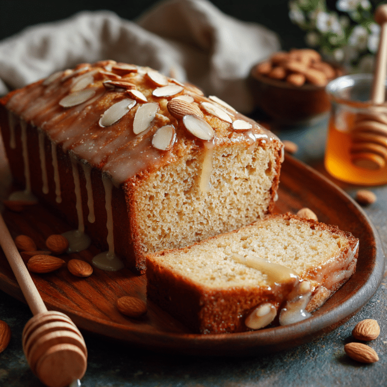 Honey Almond Cake Recipe
