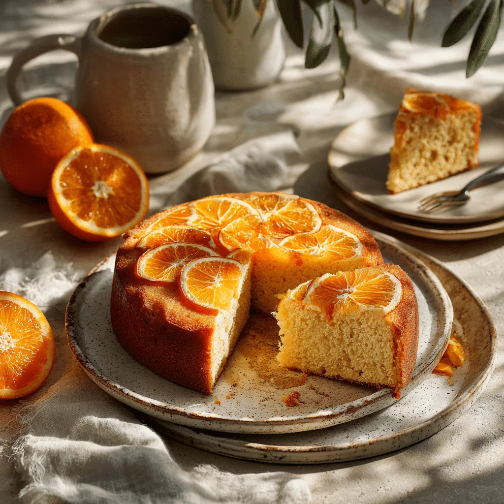 Orange Olive Oil Cake Recipe