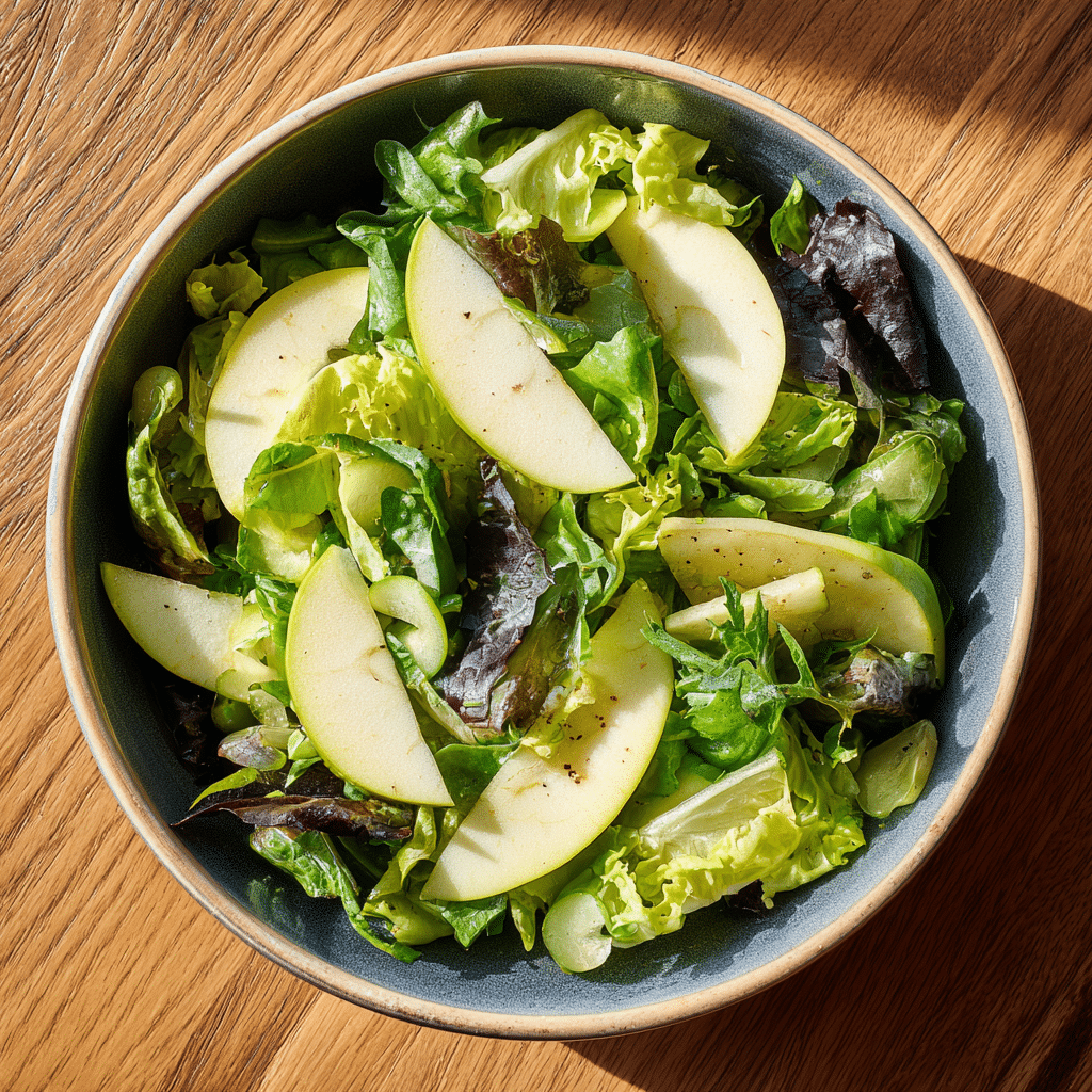 Simple Green Apple Crunch Salad Recipe