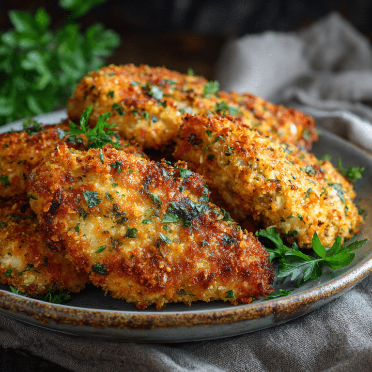 Simple Garlic Parmesan Chicken Recipe