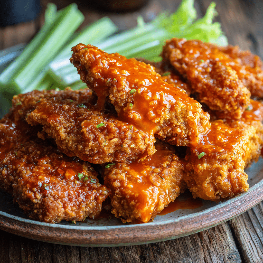Simple Crispy Buffalo Chicken Recipe