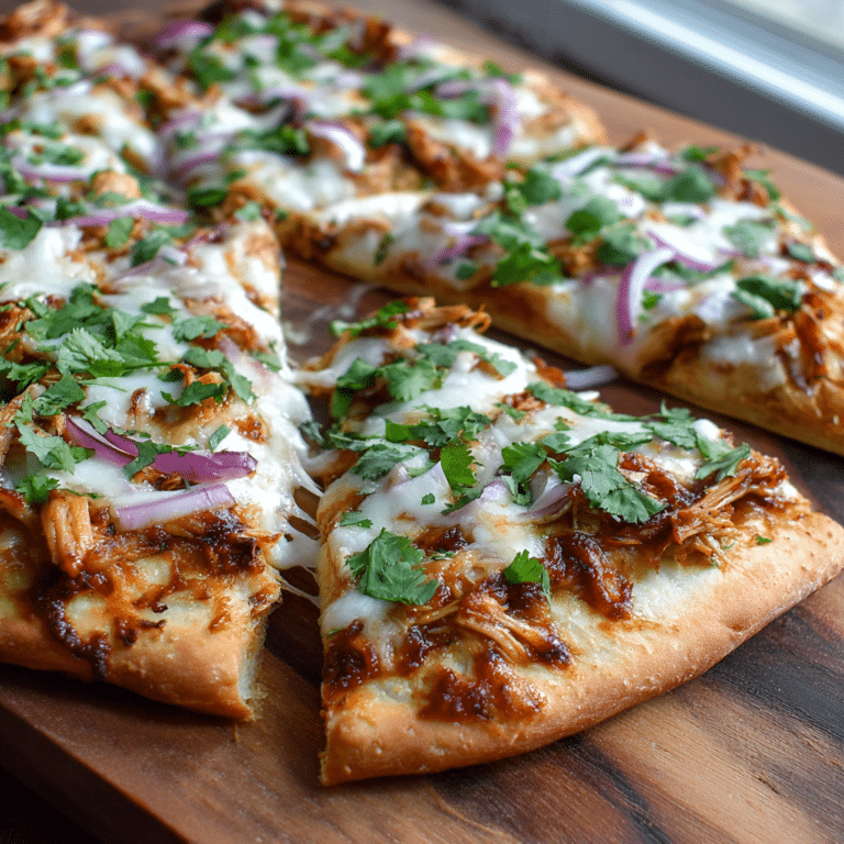 Simple BBQ Chicken Pizza Recipe
