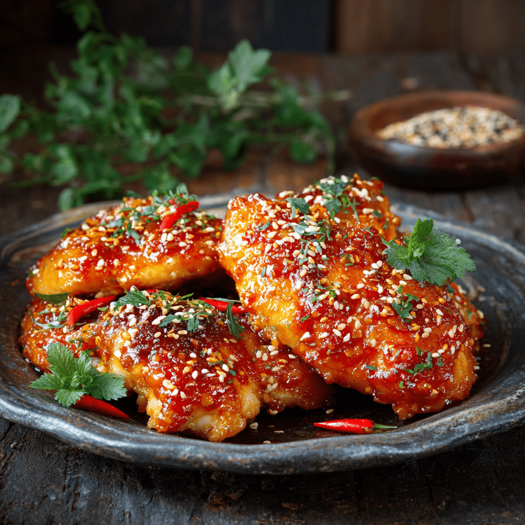 Simple Spicy Sriracha Chicken Recipe