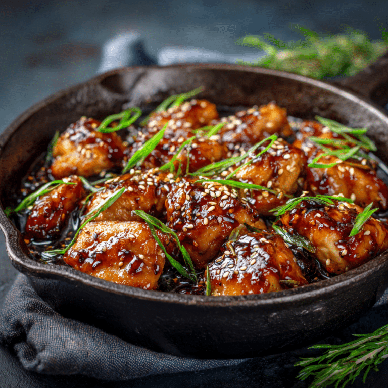 Simple Teriyaki Chicken Skillet Recipe