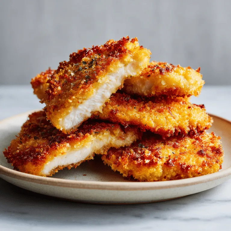 Simple Crispy Panko Chicken Recipe