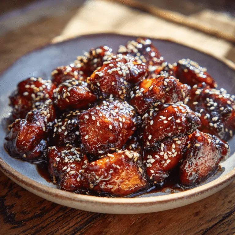 Simple Sweet Soy Chicken Recipe