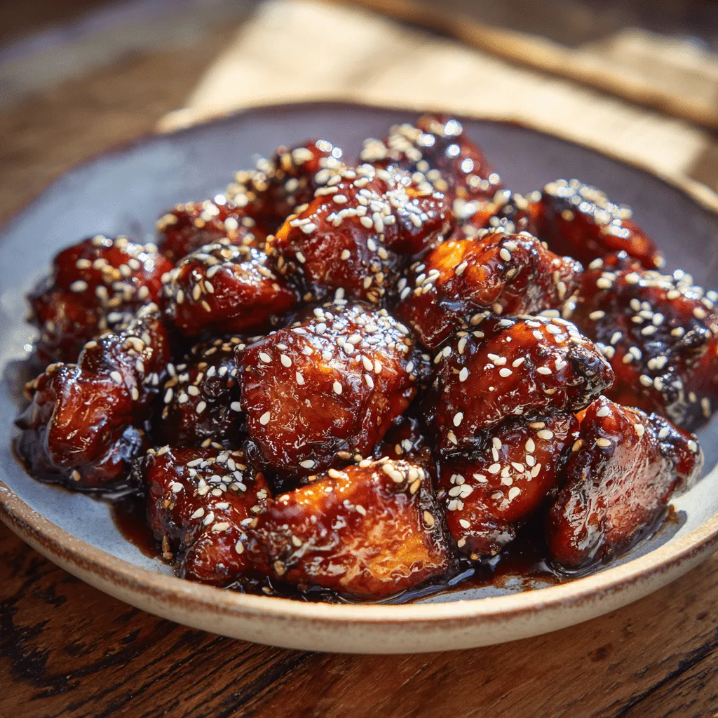 Simple Sweet Soy Chicken Recipe