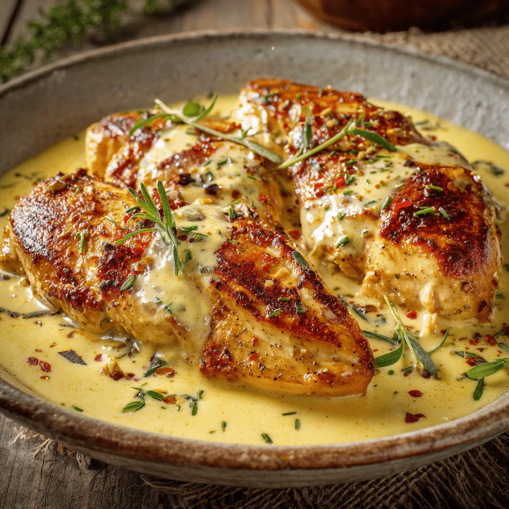 Simple Creamy Dijon Chicken Recipe