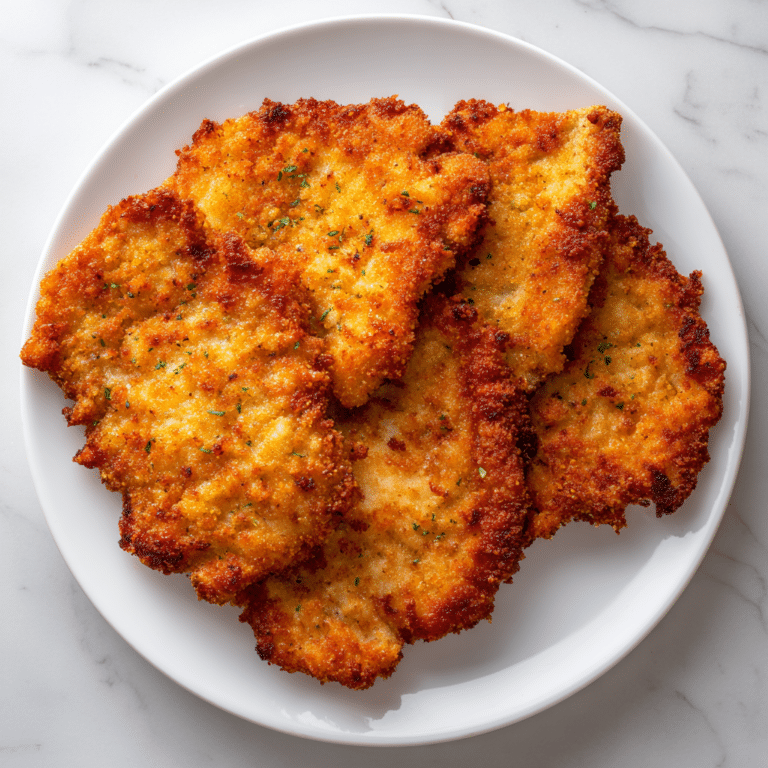 Simple Crispy Chicken Cutlets Recipe