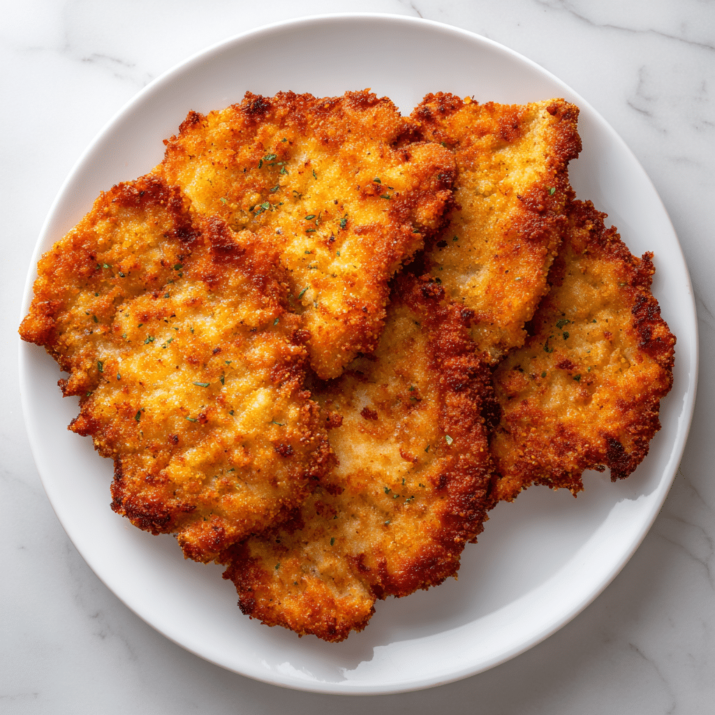 Simple Crispy Chicken Cutlets Recipe