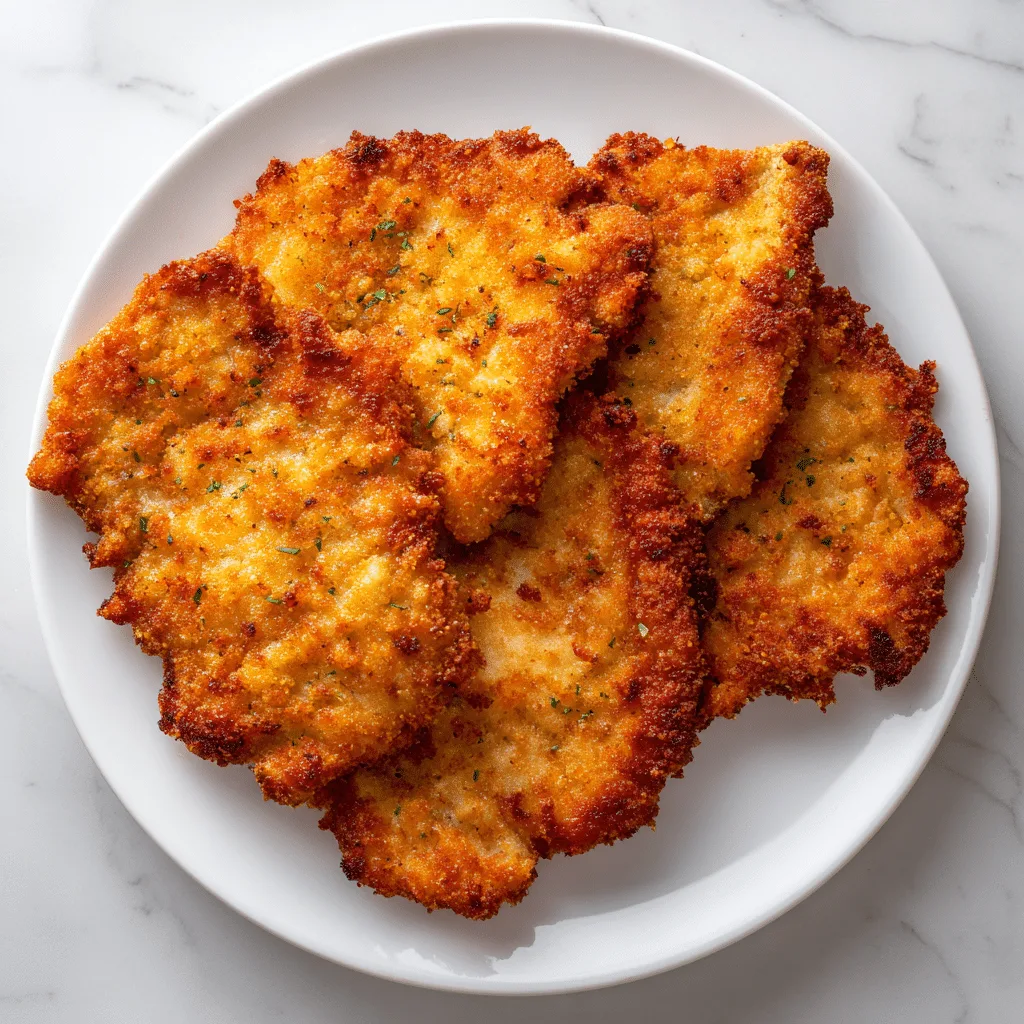 Simple Crispy Chicken Cutlets Recipe