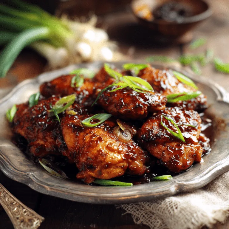 Simple Sweet Ginger Chicken Recipe