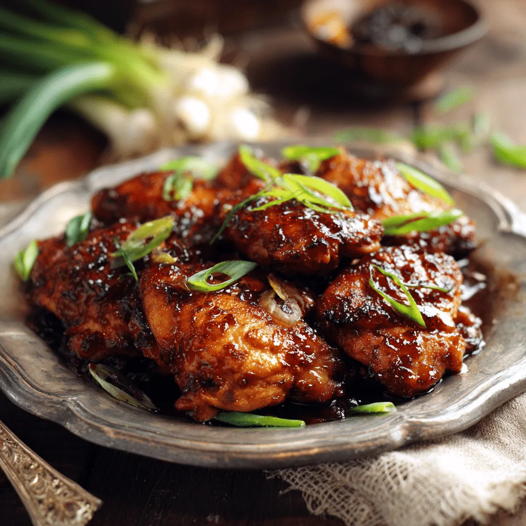 Simple Sweet Ginger Chicken Recipe