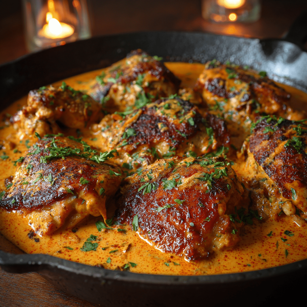 Simple Smoky Paprika Cream Chicken Recipe