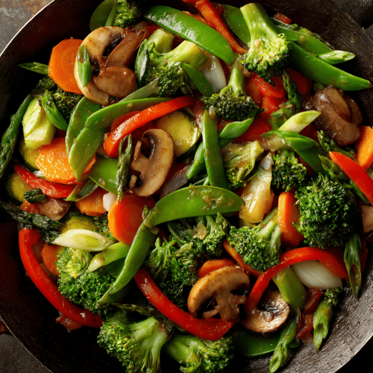 ▢1 pound mixed vegetables of your choice cut into bite size (We usually use broccoli, carrots, bell pepper, zucchini, mushrooms, and snow peas) Recipe