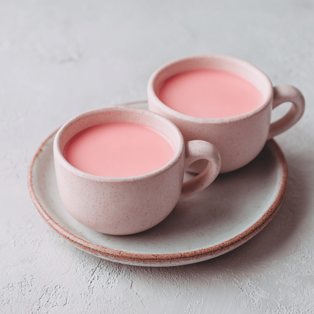 Strawberry Milk Pudding Recipe - Recipe Image
