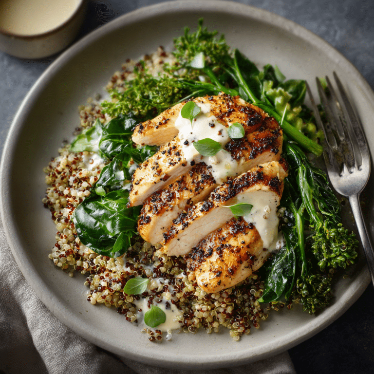 Greek Yogurt Chicken Protein Bowl Recipe