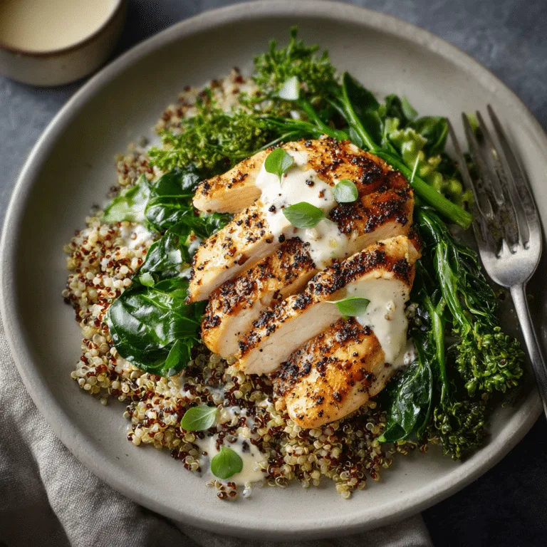 Greek Yogurt Chicken Protein Bowl Recipe