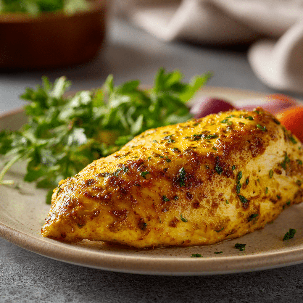 Air Fryer Mustard Herb Chicken Recipe
