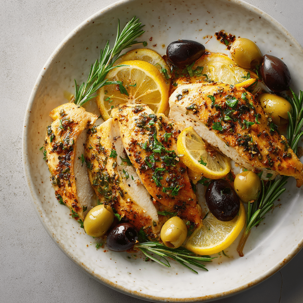 Air Fryer Mediterranean Chicken Recipe