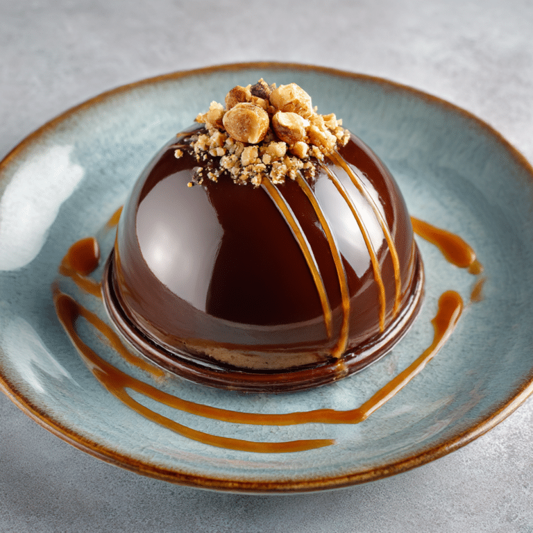 Chocolate Hazelnut Mini Dome Recipe