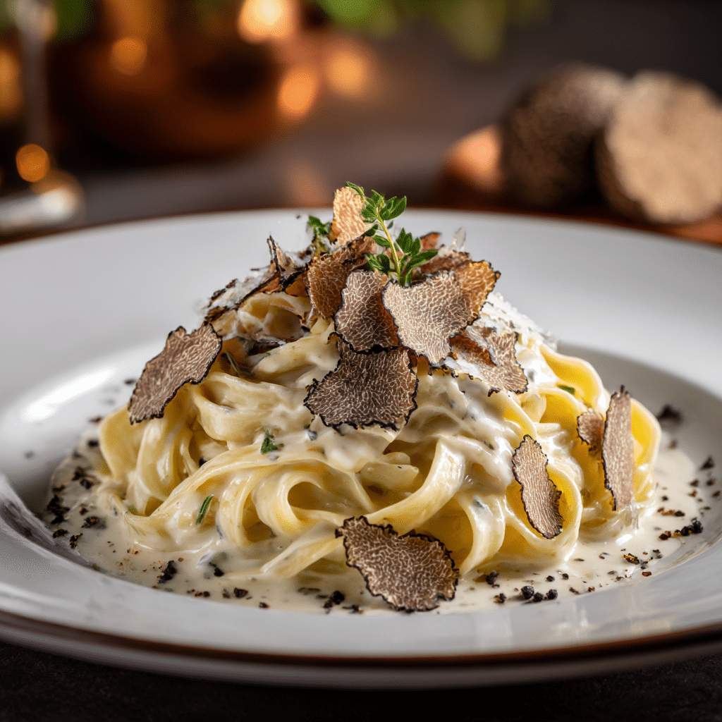 Truffle Cream Pasta Recipe