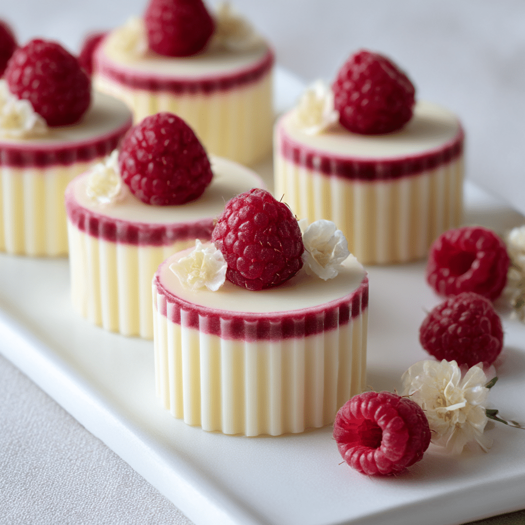 White Chocolate Raspberry Cups Recipe