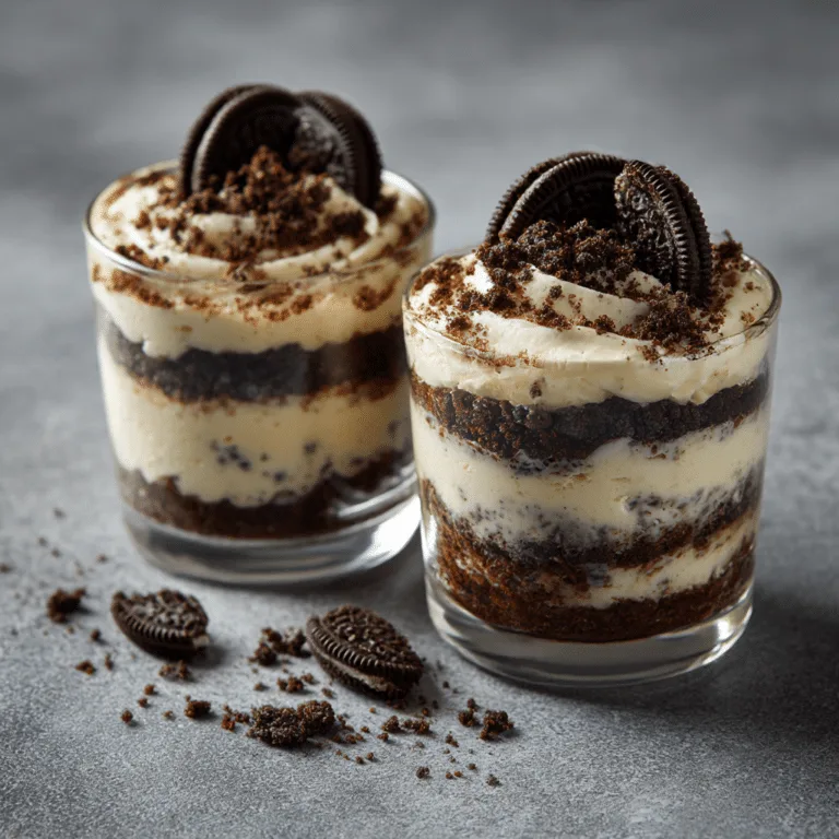 Oreo Cheesecake Cups Recipe