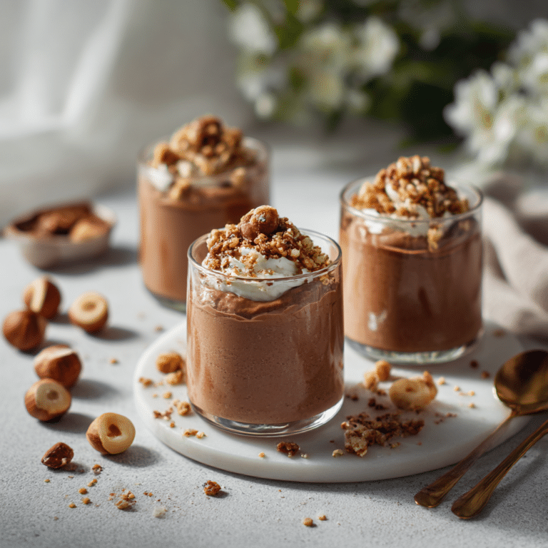 Nutella Crunch Dessert Cups Recipe