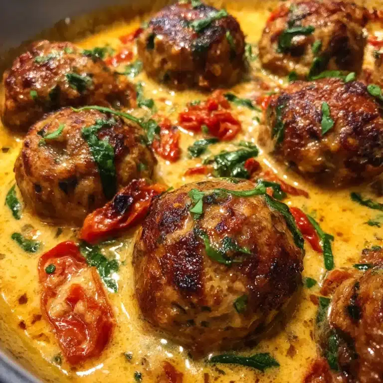 Marry Me Chicken Meatballs Recipe