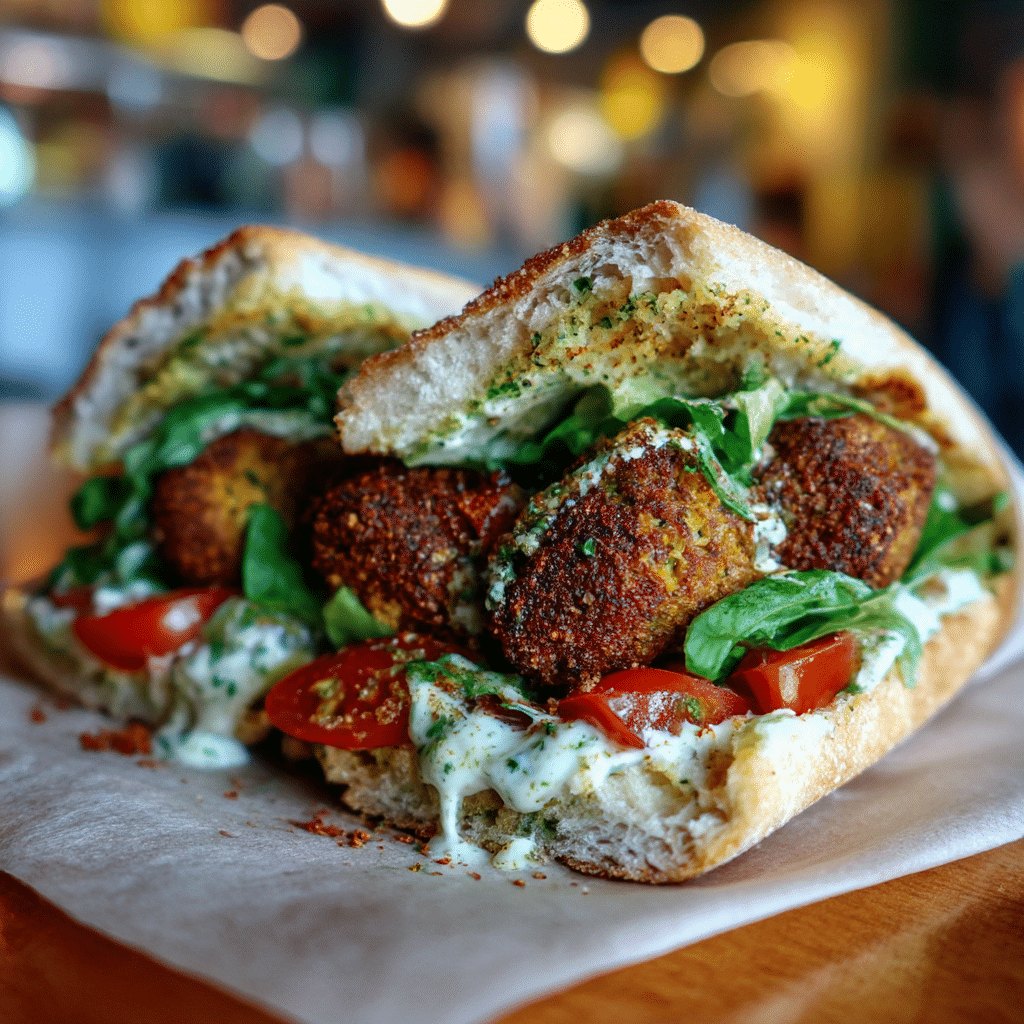 Falafel Street Sandwich Recipe