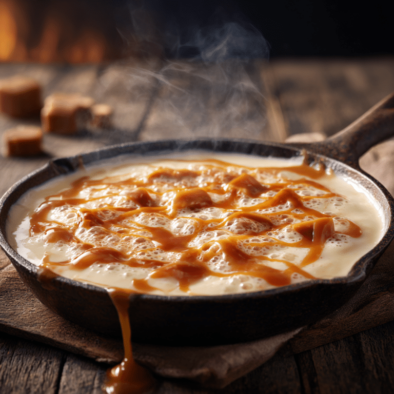 Caramel Milk Skillet Recipe