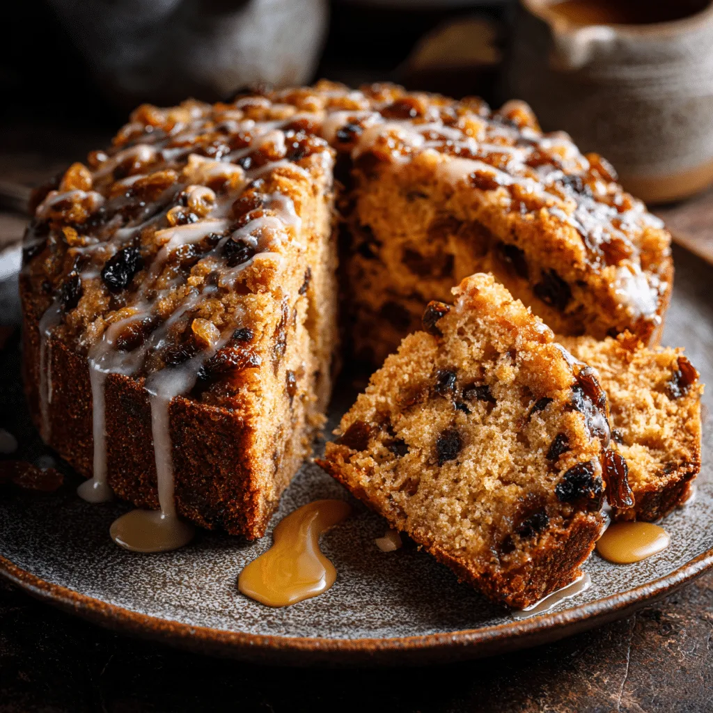 Jamaican Rum Raisin Cake Recipe