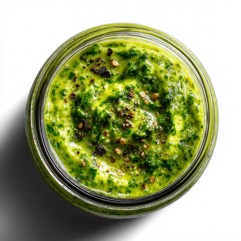 5 Minute Magic Green Sauce Recipe