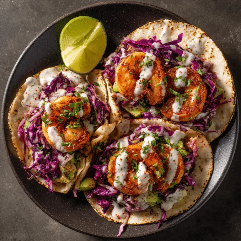 Best Spicy Shrimp Tacos Recipe