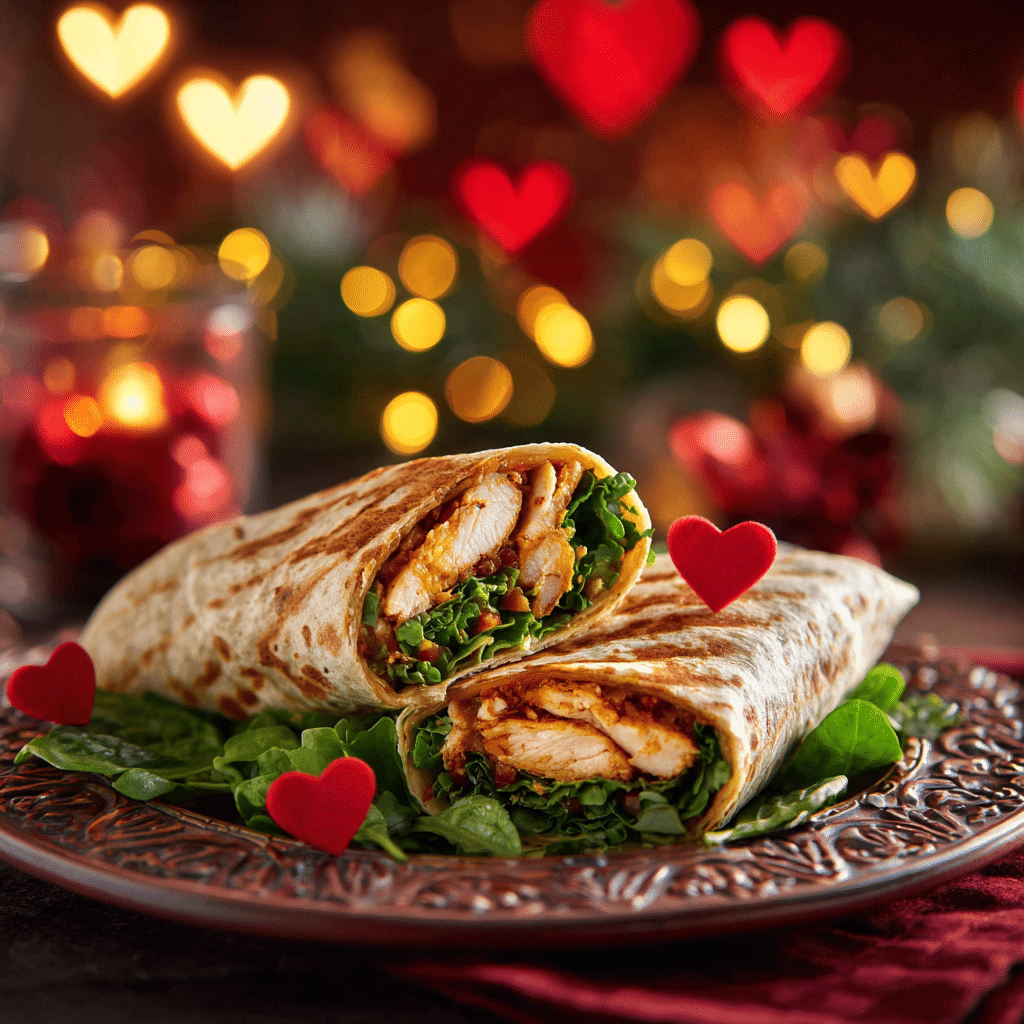 Heart Chicken Wraps: Quick Savory Love Recipe