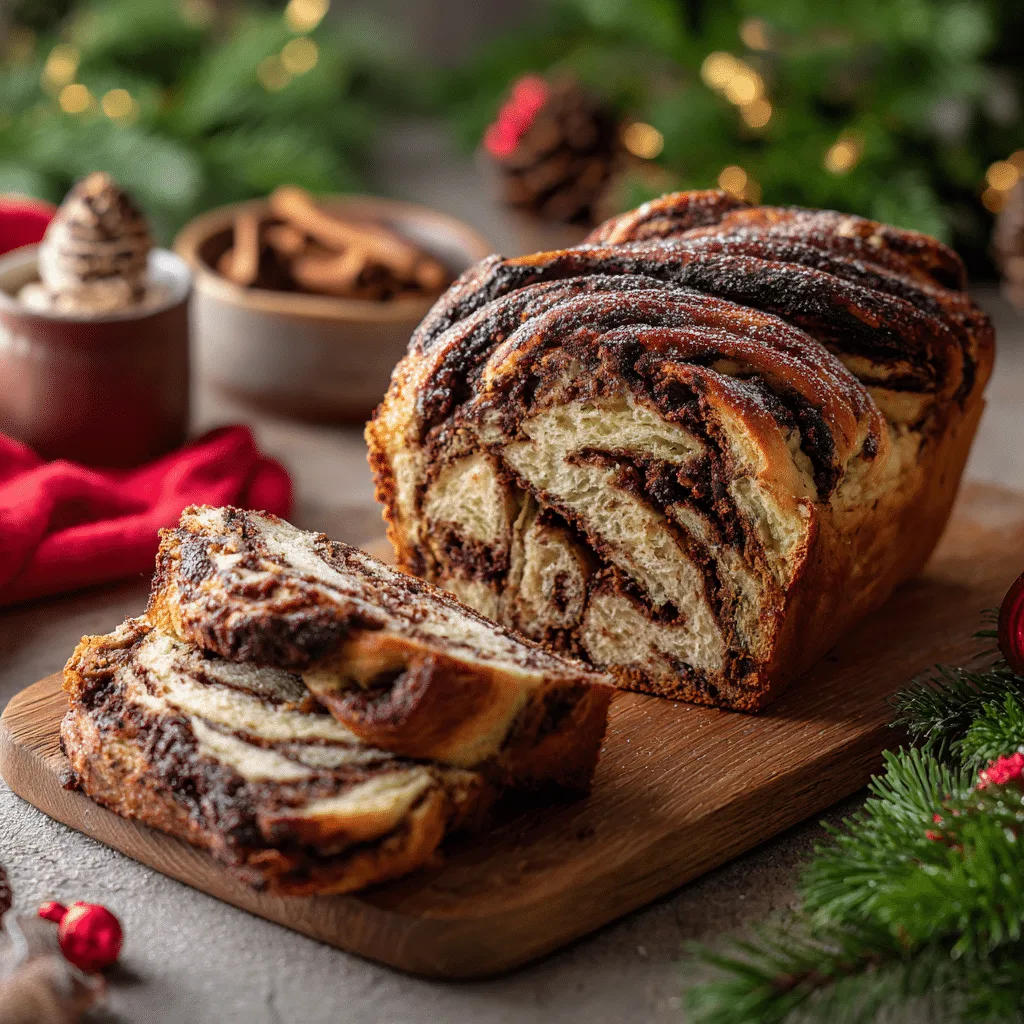 Christmas Babka: 5 Secrets to a Festive Delight Recipe - Recipe Image
