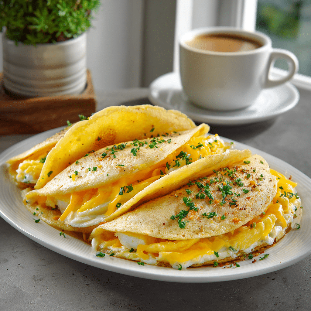 Savory Pancake Tacos Recipe - Recipe Image