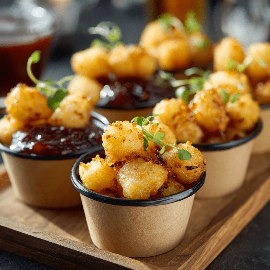 Crispy Gnocchi Snack Cups Recipe - Recipe Image