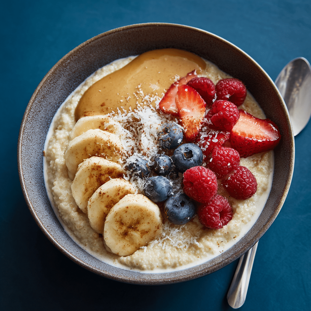 Creamy Vanilla Millet Breakfast Bowl Recipe - Recipe Image