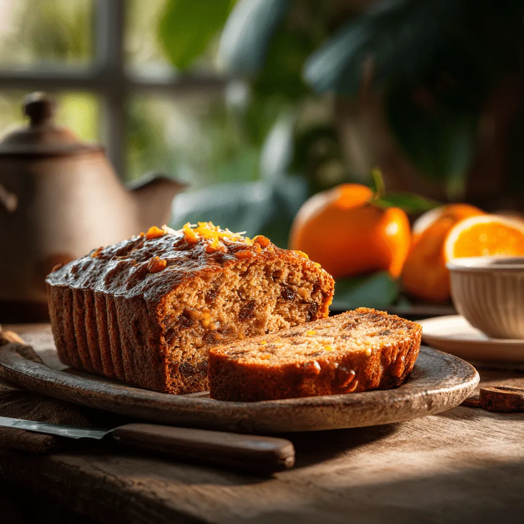 Soft Date Orange Morning Loaf Recipe - Recipe Image