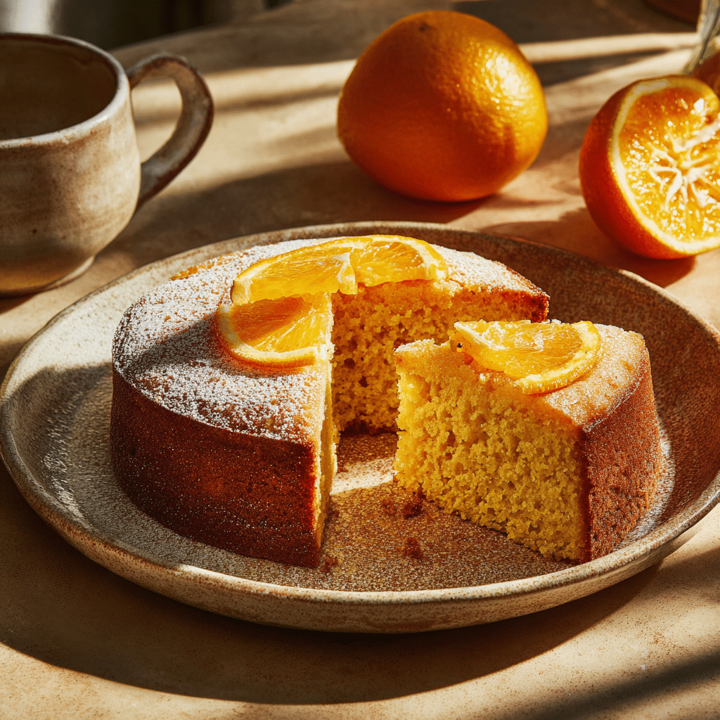 Orange Olive Oil Cake Recipe - Recipe Image