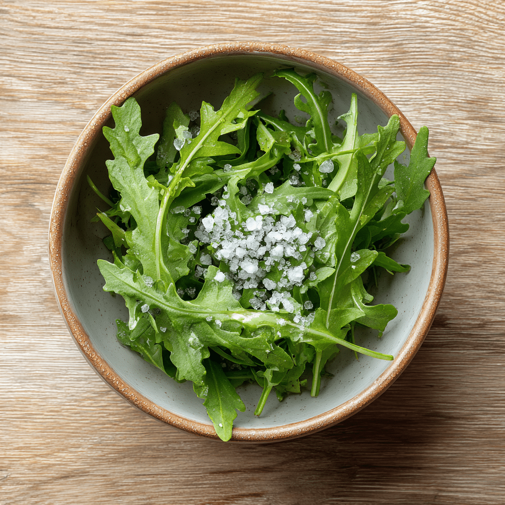 Simple Arugula Salt Salad Recipe - Recipe Image